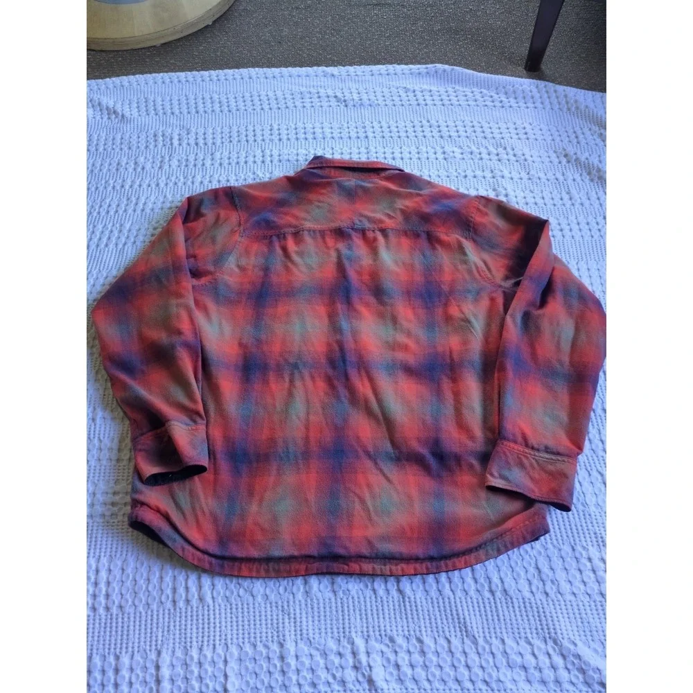 The North Face Fort Point Flannel Shirt Jacket Plaid Shadow Multicolor‎ Mens